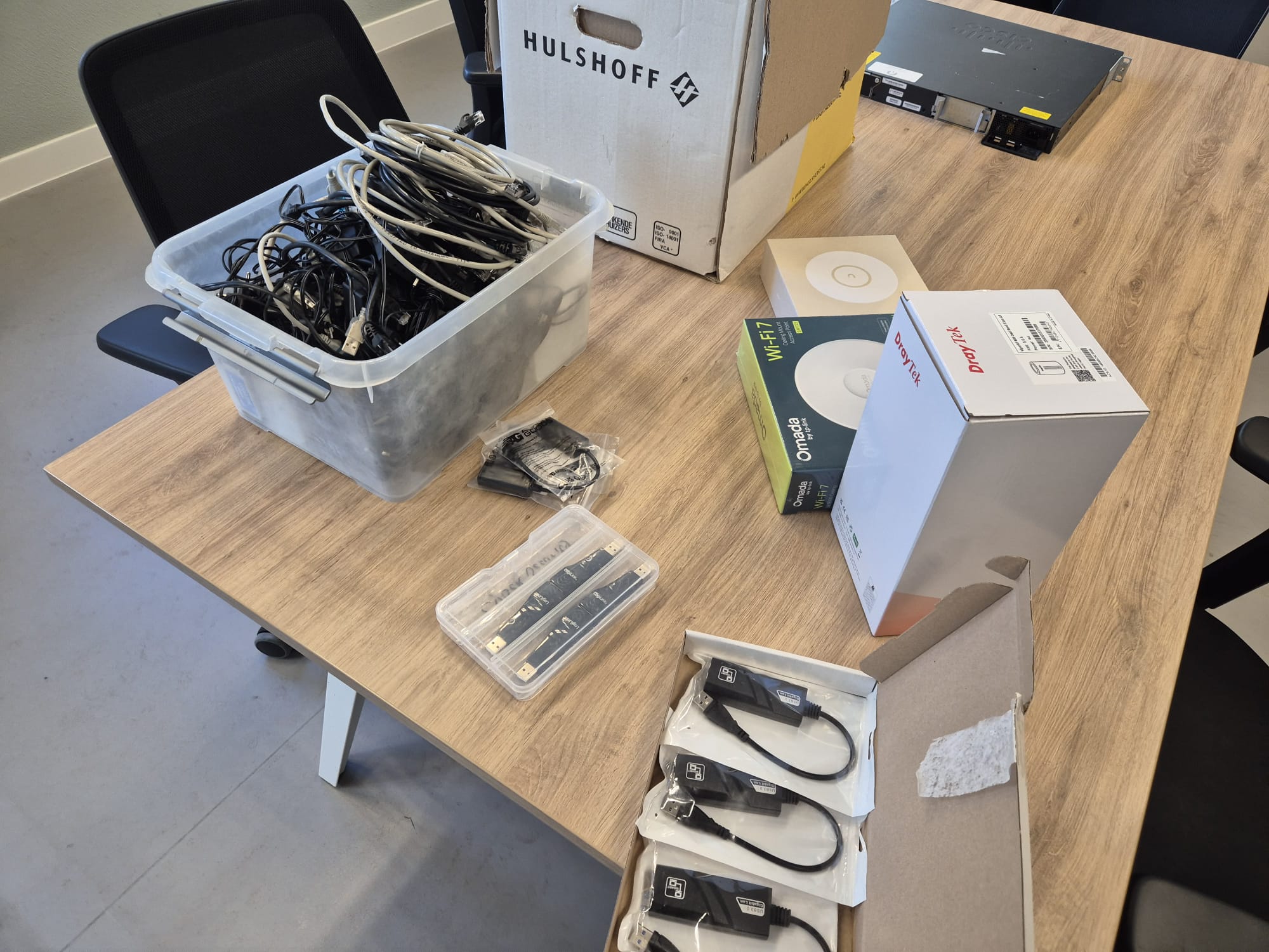 Dag 2 - access points en bekabeling